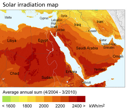 saudi arabia 2030 2032 solar map