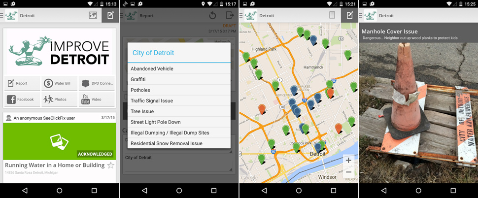 detroit smartphone app fixes problems