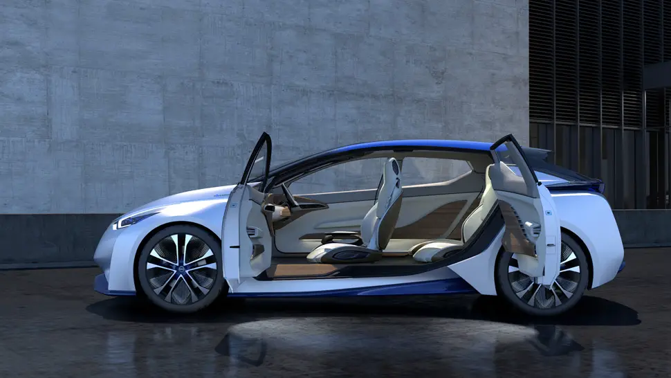 2015 nissan shape shifting self driving car 2020 technology