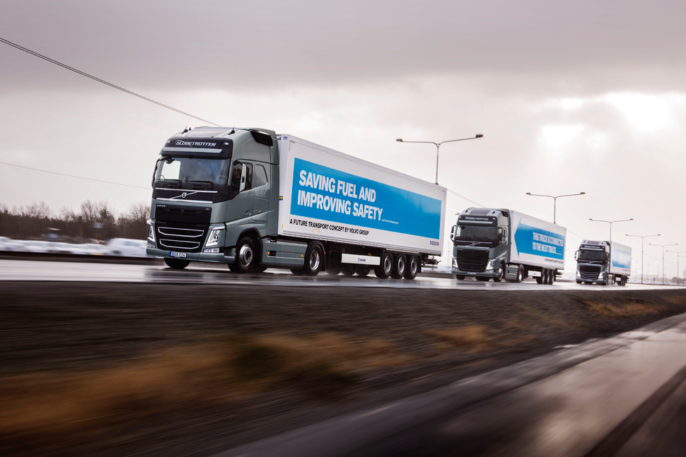 self driving trucks fleet 2016