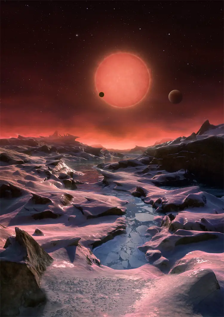2016 three earthlike planets ultracool brown dwarf star