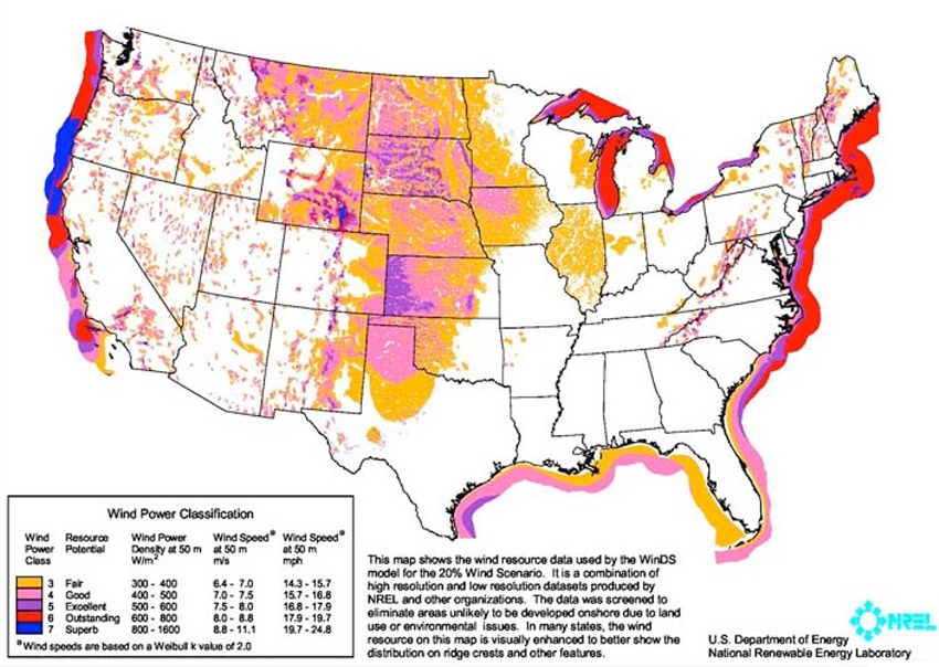 first offshore wind farm america map future timeline