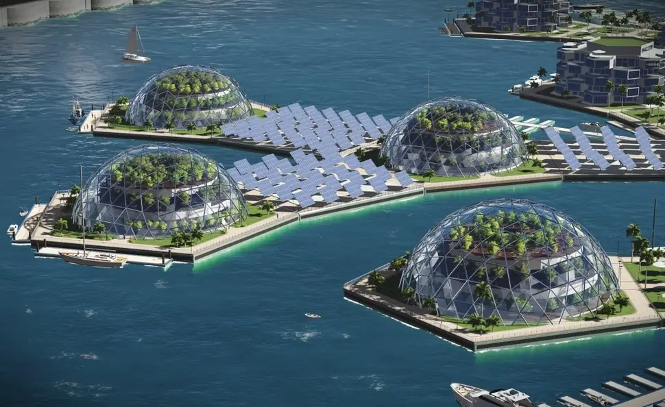 first floating city 2020