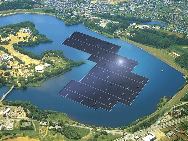 Japan to build worlds largest floating solar power plant