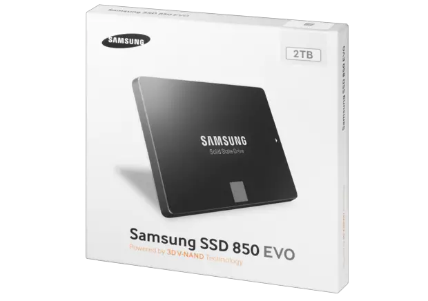 samsung 2tb ssd solid state drive technology packaging