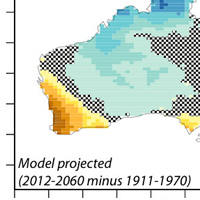 australia future rainfall map