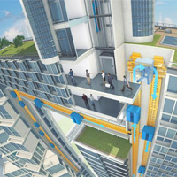 horizontal elevator technology