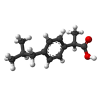 ibuprofen chemical structure