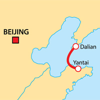 china worlds largest undersea tunnel map