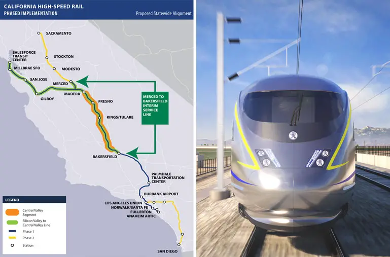 california high speed rail future timeline 2030