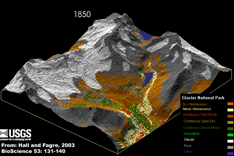 glacier national park 2020 2030