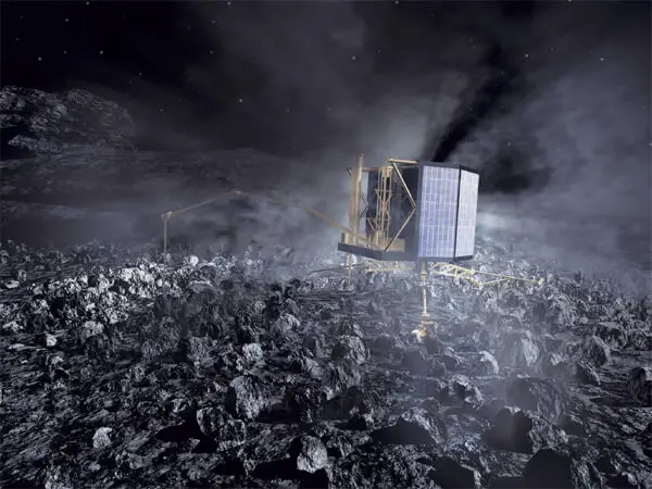 rosetta probe lander philae comet asteroid 67P Churyumov Gerasimenko 2014 future mission nasa esa