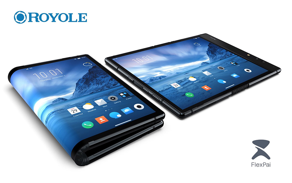 worlds first commercial foldable smartphone