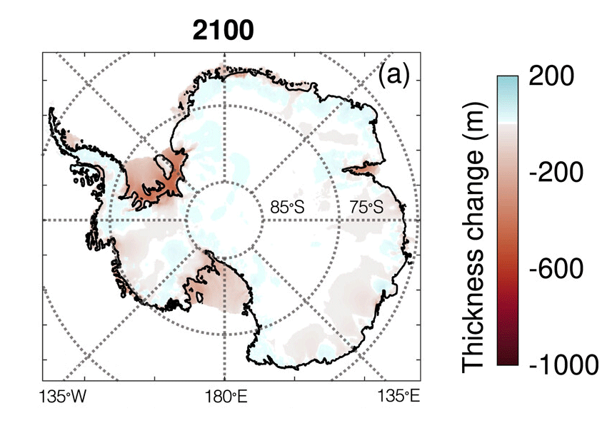 2300 climate change antarctica