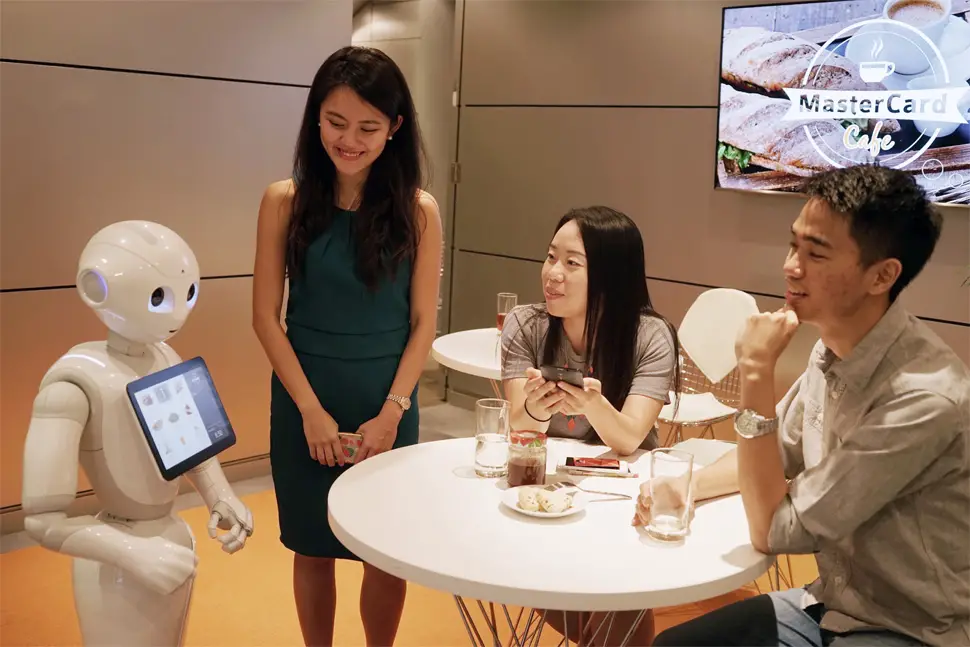 mastercard pepper robot commerce 2016 technology