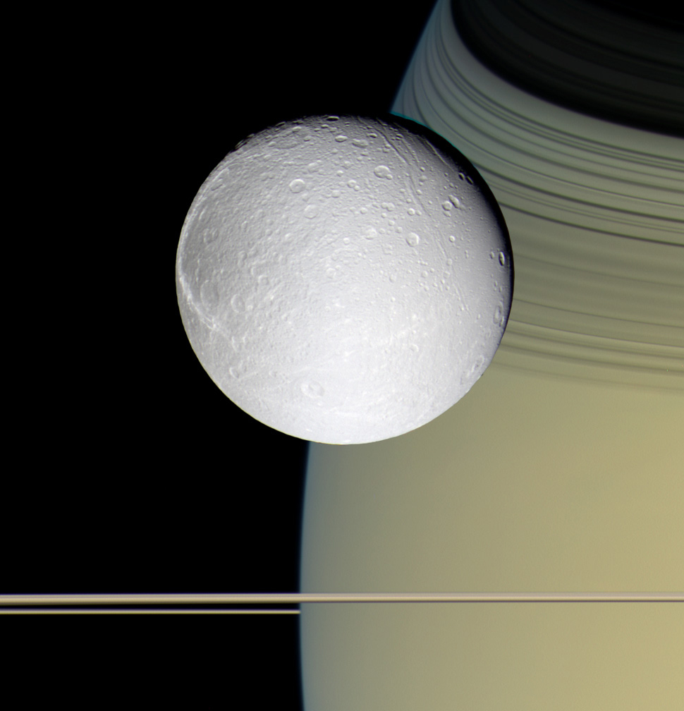 dione and saturn