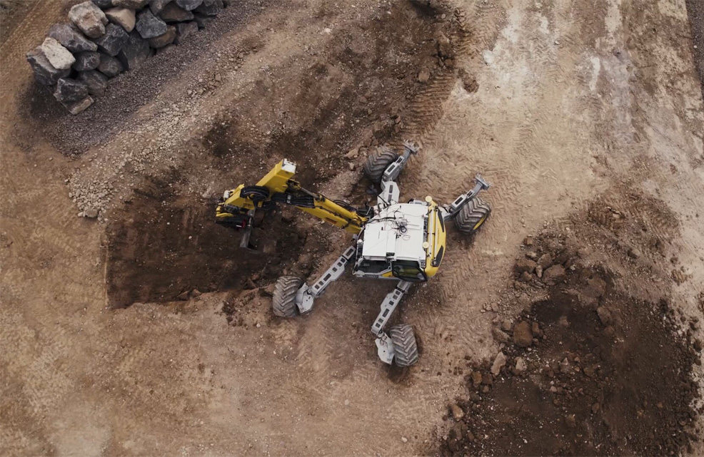 autonomous excavator