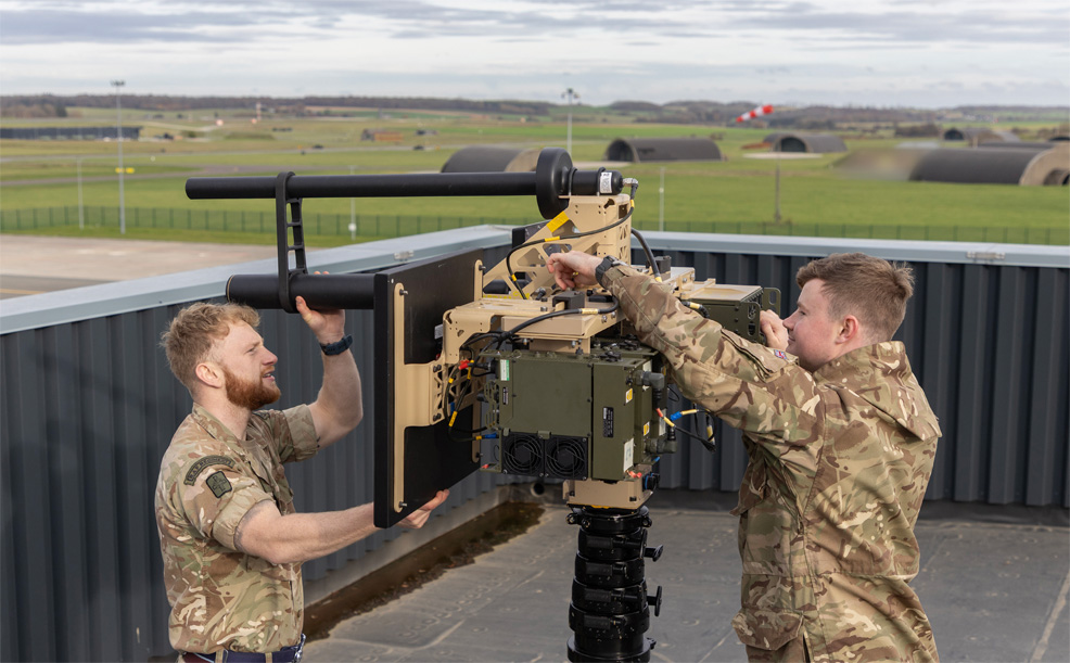 Counter drone unit UK RAF