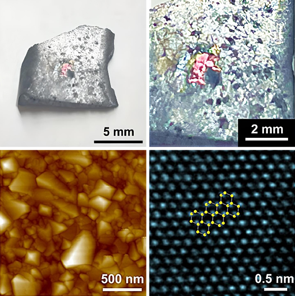 diamond synthesised under ambient pressure