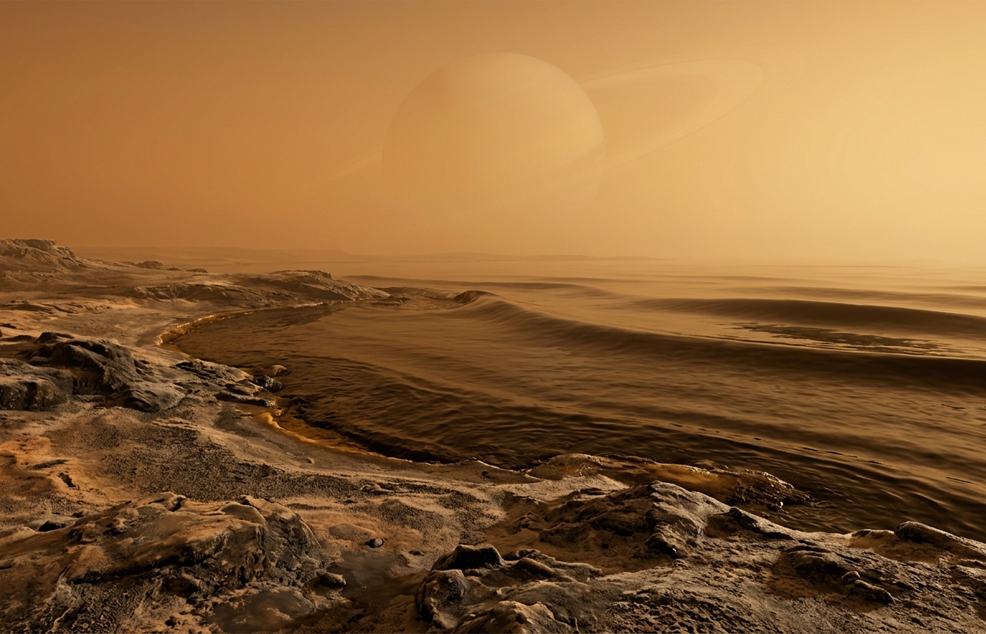 waves on titan five metre height